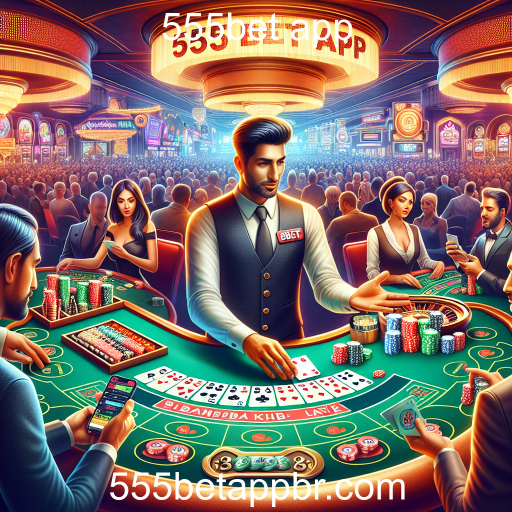Descubra a Experiência do Live Casino no 555bet App